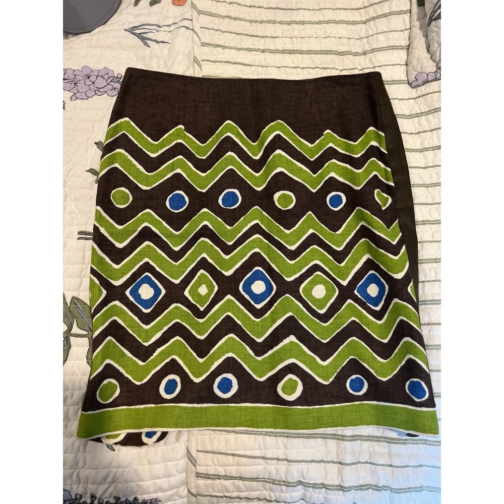 Worth Mini Skirt Vintage Western Pattern Size‎ 8